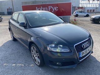 Location: South Wales - 2008 AUDI A3 SE 138 TDI 5 Door Hatchback REG: BK58NZZ, Keys: No, MOT Expiry date: 02/10/2024, 1968 Diesel, 6 Speed Manual Diesel, Former Keepers: 7