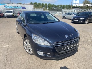 Location: Hull - 2012 PEUGEOT 508 HYBRID4 AUTO 4 Door Saloon REG: KU62VOH, Keys: No, MOT Expiry date: 08/03/2025, 1997 Electric Diesel, 6 Speed Auto Diesel/Electric, Former Keepers: 7