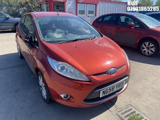 Location: Hull - 2008 FORD FIESTA ZETEC 82 3 Door Hatchback REG: NG58YRD, Keys: No, MOT Expiry date: 30/03/2025, 1242 Petrol, 5 Speed Manual Petrol, Former Keepers: 5