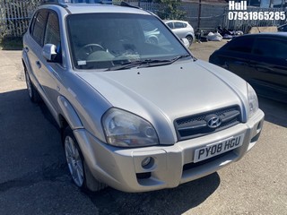 Location: Hull - 2008 HYUNDAI TUCSON CRTD CDX Estate REG: PY08HGU, Keys: No, MOT Expiry date: 11/07/2025, 1991 Diesel, 5 Speed Manual Diesel, Former Keepers: 4