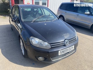 Location: Hull - 2009 VOLKSWAGEN GOLF GT TDI 140 5 Door Hatchback REG: SN09EUY, Keys: No, MOT Expiry date: 10/07/2024, 1968 Diesel, 6 Speed Manual Diesel, Former Keepers: 3