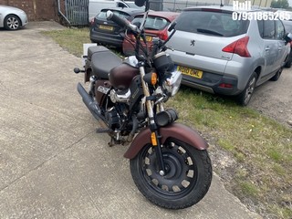 Location: Hull - 2021 KEEWAY SUPERLIGHT 125 E5 Motorcycle REG: YW21FJP, Keys: No, MOT Expiry date: 29/06/2024, 124 Petrol, , Former Keepers: 2