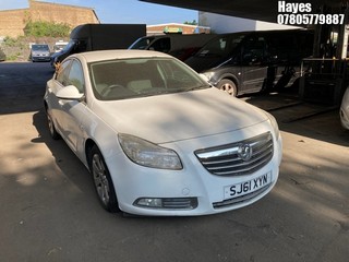 Location:  Hayes - 2011 VAUXHALL INSIGNIA SRI 5 Door Hatchback REG: SJ61XYN, Keys: No, MOT Expiry date: 03/05/2024, 1796 Petrol, 6 Speed Manual Petrol, Former Keepers: 10