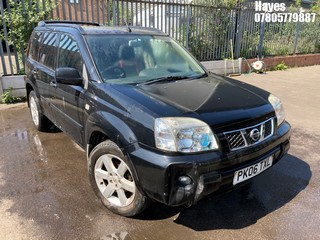 Location:  Hayes - 2006 NISSAN X-TRAIL COLUMBIA DCI Estate REG: PK06TXL, Keys: No, MOT Expiry date: 10/03/2024, 2184 Diesel, 6 Speed Manual Diesel, Former Keepers: 6
