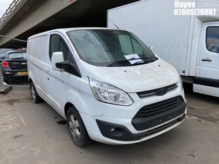 Location:  Hayes - 2017 FORD TRANSIT CUSTOM 290 LIMITE Panel Van REG: CV17ZYW, Keys: No, MOT Expiry date: 14/12/2022, 1995 Diesel, 6 Speed Manual Diesel, Former Keepers: 2