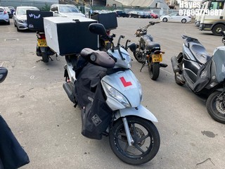 Location:  Hayes - 2015 HONDA NSC 110 E-E Motorcycle REG: AU15NCD, Keys: No, MOT Expiry date: 11/10/2024, 108 Petrol, , Former Keepers: 3