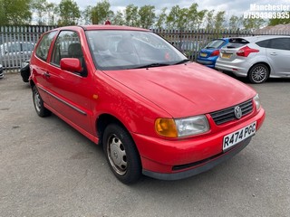 Location: Manchester - 1997 VOLKSWAGEN POLO 1.0 L 3 Door Hatchback REG: R474PGC, 999 Petrol, 5 Speed Manual Petrol, Former Keepers: 2, Keys: No, MOT Expiry date: 14/07/2025