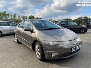 Location: Manchester - 2008 HONDA CIVIC EX I-VTEC S-A 5 Door Hatchback REG: FY58BVM, 1799 Petrol, 6 Speed Semi Auto Petrol, Former Keepers: 9, Keys: No, MOT Expiry date: 06/09/2025