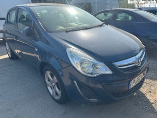Location: North Woolwich - 2012 VAUXHALL CORSA ACTIVE AC S-A 5 Door Hatchback REG: PJ61OKG, Keys: No, MOT Expiry date: 28/05/2025, 1229 Petrol, 5 Speed Semi Auto Petrol, Former Keepers: 6