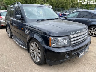 Location: North Woolwich - 2008 LAND ROVER RANGE ROVER SP HSE TDV8 A Estate REG: YX08UZP, Keys: No, MOT Expiry date: 20/02/2026, 3628 Diesel, 6 Speed Auto Diesel, Former Keepers: 12