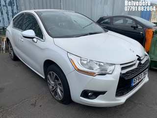 Location: Belvedere - 2014 CITROEN DS4 DSIGN AIRDREAM E-HDI 5 Door Hatchback REG: EF63TWX, Keys: No, MOT Expiry date: 05/02/2025, 1560 Diesel, 6 Speed Manual Diesel, Former Keepers: 3