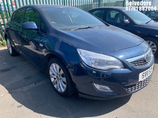Location: Belvedere - 2011 VAUXHALL ASTRA EXCLUSIV 98 5 Door Hatchback REG: SV11SZP, Keys: No, MOT Expiry date: 07/09/2024, 1398 Petrol, 5 Speed Manual Petrol, Former Keepers: 10