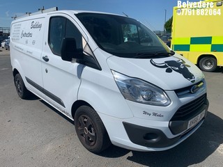 Location: Belvedere - 2016 FORD TRANSIT CUSTOM 290 TREND Panel Van REG: AK66JWY, Keys: No, MOT Expiry date: 26/12/2024, 1995 Diesel, 6 Speed Manual Diesel, Former Keepers: 2