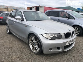 Location: Edinburgh - 2011 BMW 120D M SPORT 5 Door Hatchback REG: YK11YPT, Keys: No, MOT Expiry date: 22/05/2025, 1995 Diesel, 6 Speed Manual Diesel, Former Keepers: 4