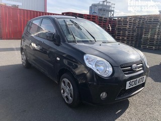 Location: Edinburgh - 2010 KIA PICANTO 2 5 Door Hatchback REG: SC10ATO, Keys: No, MOT Expiry date: 13/02/2025, 1086 Petrol, 5 Speed Manual Petrol, Former Keepers: 10