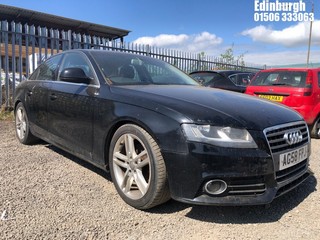 Location: Edinburgh - 2008 AUDI A4 SE 170 TDI DPF 4 Door Saloon REG: AG58FPJ, Keys: No, MOT Expiry date: 02/08/2025, 1968 Diesel, 6 Speed Manual Diesel, Former Keepers: 7