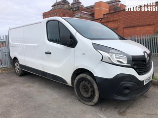 Location: Nottingham - 2015 RENAULT TRAFIC LL29 BUSINESS DCI Panel Van REG: HV15DKO, Keys: No, MOT Expiry date: 18/10/2025, 1598 Diesel, 6 Speed Manual Diesel, Former Keepers: 4