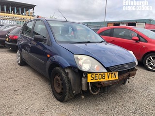 Location: Edinburgh - 2008 FORD FIESTA STYLE CLIMATE 5 Door Hatchback REG: SE08VTN, Keys: No, MOT Expiry date: 01/03/2026, 1242 Petrol, 5 Speed Manual Petrol, Former Keepers: 6