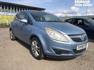 Location: Edinburgh - 2008 VAUXHALL CORSA LIFE 3 Door Hatchback REG: SH58FRF, Keys: No, MOT Expiry date: 04/02/2025, 1229 Petrol, 5 Speed Manual Petrol, Former Keepers: 8