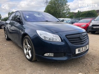 Location: MITCHAM - 2011 VAUXHALL INSIG SRI NAV VX 158 CDTI  5 DOOR HATCHBACK REG: ML11JZN, 1956cc DIESEL, 6 SPEED MANUAL DIESEL, Former Keepers: 4, Keys: No, MOT: Expiry date05/04/2025
