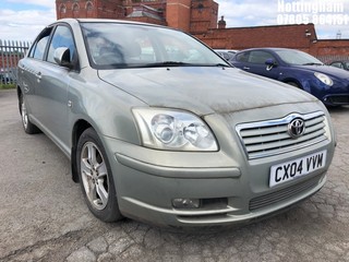 Location: Nottingham - 2004 TOYOTA AVENSIS T3-X 5 Door Hatchback REG: CX04VVM, Keys: No, MOT Expiry date: 18/10/2024, 1794 Petrol, 5 Speed Manual Petrol, Former Keepers: 6