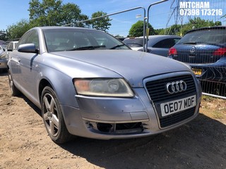 Location: Mitcham - 2007 AUDI A6 SE TDI 4 Door Saloon REG: OE07MDF, Keys: No, MOT Expiry date: 02/07/2025, 1968 Diesel, 6 Speed Manual Diesel, Former Keepers: 11