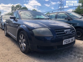 Location: Mitcham - 2004 AUDI TT Coupe REG: YG54XWL, Keys: No, MOT Expiry date: 19/02/2026, 1781 Petrol, 5 Speed Manual Petrol, Former Keepers: 6
