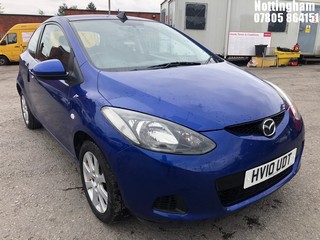 Location: Nottingham - 2010 MAZDA 2 TS2 D 3 DOOR HATCHBACK REG: HV10UDT, 1399cc DIESEL, 5 SPEED MANUAL DIESEL, Former Keepers: 2, Keys: Yes, MOT Expiry date: 26/01/2026