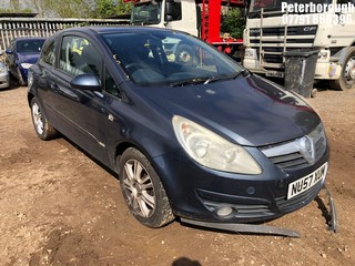Location: Peterborough - 2007 VAUXHALL CORSA DESIGN AUTO 3 Door Hatchback REG: NU57XUM, Keys: No, MOT Expiry date: 27/10/2025, 1364 Petrol, 5 Speed Auto Petrol, Former Keepers: 9