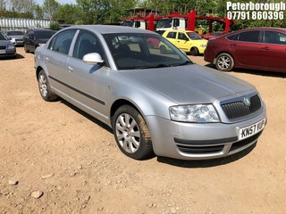Location: Peterborough - 2007 SKODA SUPERB COMFORT TDI AUTO 4 Door Saloon REG: KN57VUP, Keys: No, MOT Expiry date: 09/05/2025, 2496 Diesel, 5 Speed Auto Diesel, Former Keepers: 5