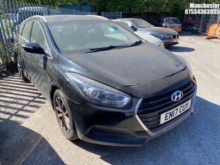 Location: Manchester - 2017 HYUNDAI I40 S CRDI BLUE DRIVE Estate REG: EN17CUY, 1685 Diesel, 6 Speed Manual Diesel, Former Keepers: 3, Keys: No, MOT Expiry date: 27/03/2025