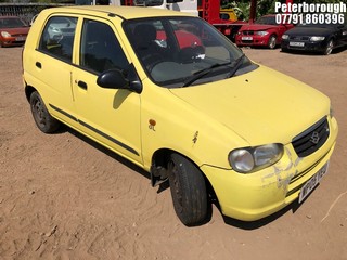 Location: Peterborough - 2005 SUZUKI ALTO GL 5 Door Hatchback REG: WP05YEU, Keys: No, MOT Expiry date: 23/02/2025, 1061 Petrol, 5 Speed Manual Petrol, Former Keepers: 5