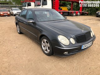Location: Peterborough - 2003 MERCEDES E320 CDI AVANTGARDE AUTO 4 Door Saloon REG: EK53USP, Keys: No, MOT Expiry date: 31/10/2024, 3222 Diesel, 5 Speed Auto Diesel, Former Keepers: 8