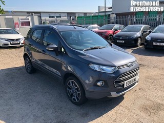 Location: BRENTWOOD - 2016 FORD ECOSPORT TITANIUM TDCI 	 5 DOOR HATCHBACK REG: EO16GWL, 1499cc DIESEL, 5 SPEED MANUAL DIESEL, Former Keepers: 4, Keys: No, MOT: Expiry date06/01/2026
