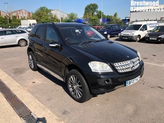 Location: BRENTWOOD - 2007 MERCEDES ML 280 CDI SPORT AUTO 	 ESTATE REG: BF07HCY, 2987cc DIESEL, 7 SPEED AUTO DIESEL, Former Keepers: 4, Keys: No, MOT: Expiry date06/06/2025
