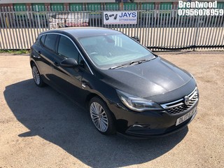 Location: Brentwood - 2017 VAUXHALL ASTRA ELITE NAV CDTI S/S 5 Door Hatchback REG: DL17EJV, Keys: No, MOT Expiry date: 02/09/2025, 1598 Diesel, 6 Speed Manual Diesel, Former Keepers: 7