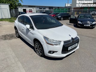 Location: Brentwood - 2013 CITROEN DS4 DSTYLE AIRDREAM E-HDI 5 Door Hatchback REG: LV13OTE, Keys: No, MOT Expiry date: 05.06.2024, 1560 Diesel, 6 Speed Auto Diesel, Former Keepers: 4