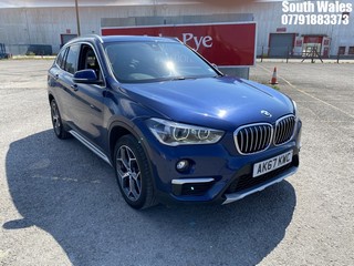 Location: South Wales - 2017  BMW X1 XDRIVE18D XLINE 	 Estate  REG: AK67KWC, 1995cc Diesel , 6 Speed Manual Diesel 	, Former Keepers: 1, Keys: Yes, MOT Expiry date: 30/06/2025