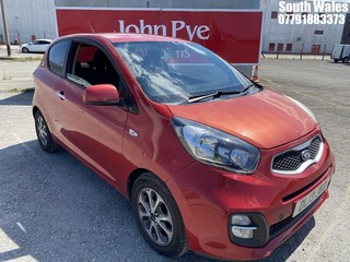 Location: South Wales - 2013 KIA PICANTO CITY 3 DOOR HATCHBACK REG: DL13JRO, 998cc PETROL, 5 SPEED MANUAL PETROL, Former Keepers: 8, Keys: Yes, MOT Expiry date: 17/05/2025