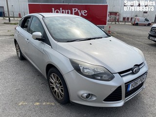 Location: South Wales - 2011 FORD FOCUS TITANIUM TURBO 5 Door Hatchback REG: YD61POH, Keys: No, MOT Expiry date: 10-12-2025, 1596 Petrol, 6 Speed Manual Petrol, Former Keepers: 5