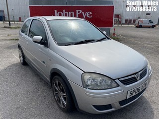 Location: South Wales - 2006 VAUXHALL CORSA ACTIVE 16V S-A 3 Door Hatchback REG: SP06XTN, Keys: No, MOT Expiry date: 30-11-2025, 1229 Petrol, 5 Speed Semi Auto Petrol, Former Keepers: 6