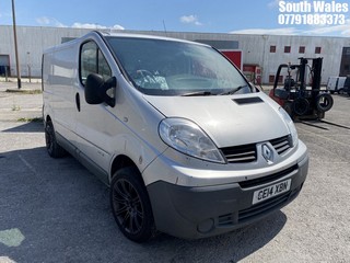 Location: South Wales - 2014 RENAULT TRAFIC SL27 DCI Panel Van REG: CE14XBN, Keys: No, MOT Expiry date: 21/05/2025, 1995 Diesel, 6 Speed Manual Diesel, Former Keepers: 6