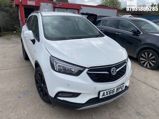 Location: Hull - 2017 VAUXHALL MOKKA X DESIGN NAV S/S 5 Door Hatchback REG: AX66BPO, Keys: No, MOT Expiry date: 02/03/2024, 1598 Petrol, 5 Speed Manual Petrol, Former Keepers: 4