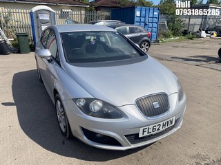 Location: Hull - 2012 SEAT LEON S COPA CR TDI ECOMOT 5 Door Hatchback REG: FL62HVN, Keys: No, MOT Expiry date: 11/12/2024, 1598 Diesel, 5 Speed Manual Diesel, Former Keepers: 2
