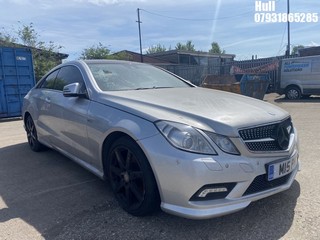 Location: Hull - 2010 MERCEDES-BENZ E350 BLUEF-CY SPORT CDI A Coupe REG: M15PHO, Keys: No, MOT Expiry date: 08/10/2024, 2987 Diesel, 7 Speed Auto Diesel, Former Keepers: 9