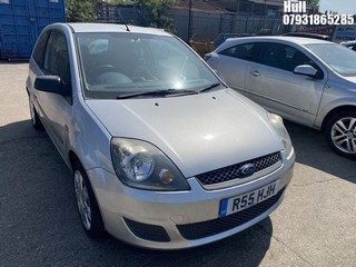Location: Hull - 2006 FORD FIESTA STYLE CLIMATE 3 Door Hatchback REG: R55HJH, Keys: Yes, MOT Expiry date: 08/03/2025, 1242 Petrol, 5 Speed Manual Petrol, Former Keepers: 5