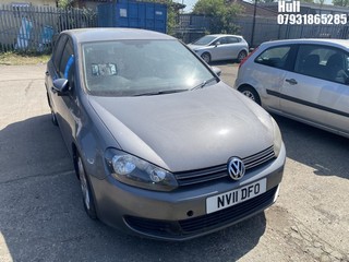 Location: Hull - 2011 VOLKSWAGEN GOLF MATCH TDI DSG 5 Door Hatchback REG: NV11DFO, Keys: No, MOT Expiry date: 27/04/2024, 1598 Diesel, 7 Speed S-Auto Diesel, Former Keepers: 10