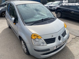 Location: Hull - 2005 RENAULT MODUS DYNAMIQUE 16V AUTO 5 Door Hatchback REG: BT05OMR, Keys: No, MOT Expiry date: 10/08/2024, 1598 Petrol, 4 Speed Auto Petrol, Former Keepers: 6