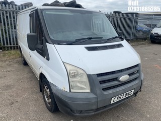 Location: Hull - 2007 FORD TRANSIT 110 T300S FWD Panel Van REG: CY57BKG, Keys: No, MOT Expiry date: 28/02/2025, 2198 Diesel, 5 Speed Manual Diesel, Former Keepers: 5