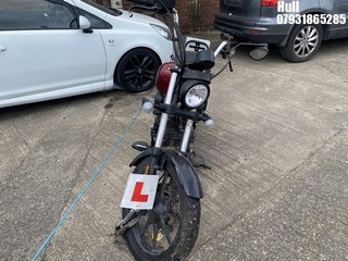 Location: Hull - 2021 LEXMOTO MICHIGAN 125 Motorcycle REG: FA21CWK, Keys: No, MOT Expiry date: 26/08/2024, 125 Petrol, , Former Keepers: 1
